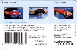 Carte &agrave; puce CP63 - dos