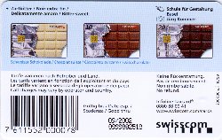 Carte &agrave; puce CP66 - dos