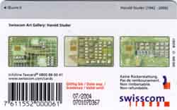 Carte &agrave; puce CP104 - dos