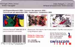 Carte &agrave; puce CP116 - dos