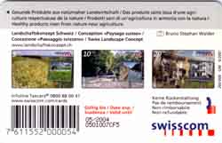 Carte &agrave; puce CP97 - dos