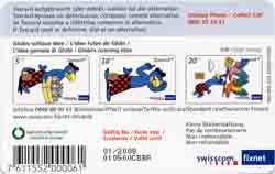 Carte &agrave; puce CP164 - dos