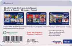 Carte &agrave; puce CP182 - dos