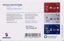 Carte &agrave; puce CP209 - dos
